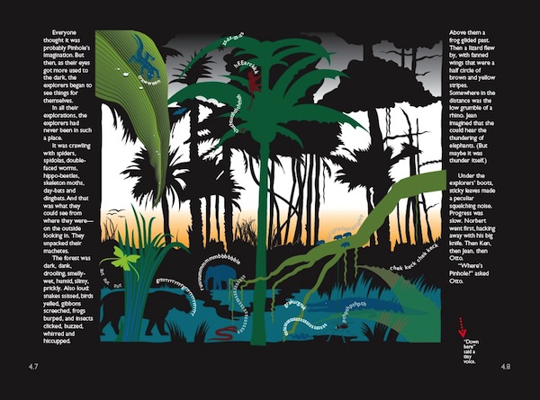 Spread from Pinhole and the Expedition to the Jungle